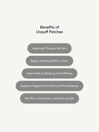 Unpuff Patches (Two packs)